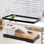 Terrarium pour Tortue Aquatique avec Plateforme Intégrée - VIVARIUM PRO