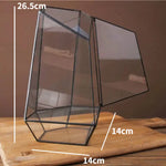 Terrarium Plante Verre et Cuivre Fait Main Style Vintage - VIVARIUM PRO
