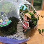 Terrarium Plante Suspendu en Verre avec Support Décoratif - VIVARIUM PRO