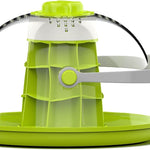 Maison d'Élevage pour Escargots et Reptiles – Boîte d'Alimentation ABS/PC Transparent avec Poignée - VIVARIUM PRO