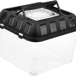 Terrarium Tortue – Boîte d'Alimentation Plastique Transparent - VIVARIUM PRO