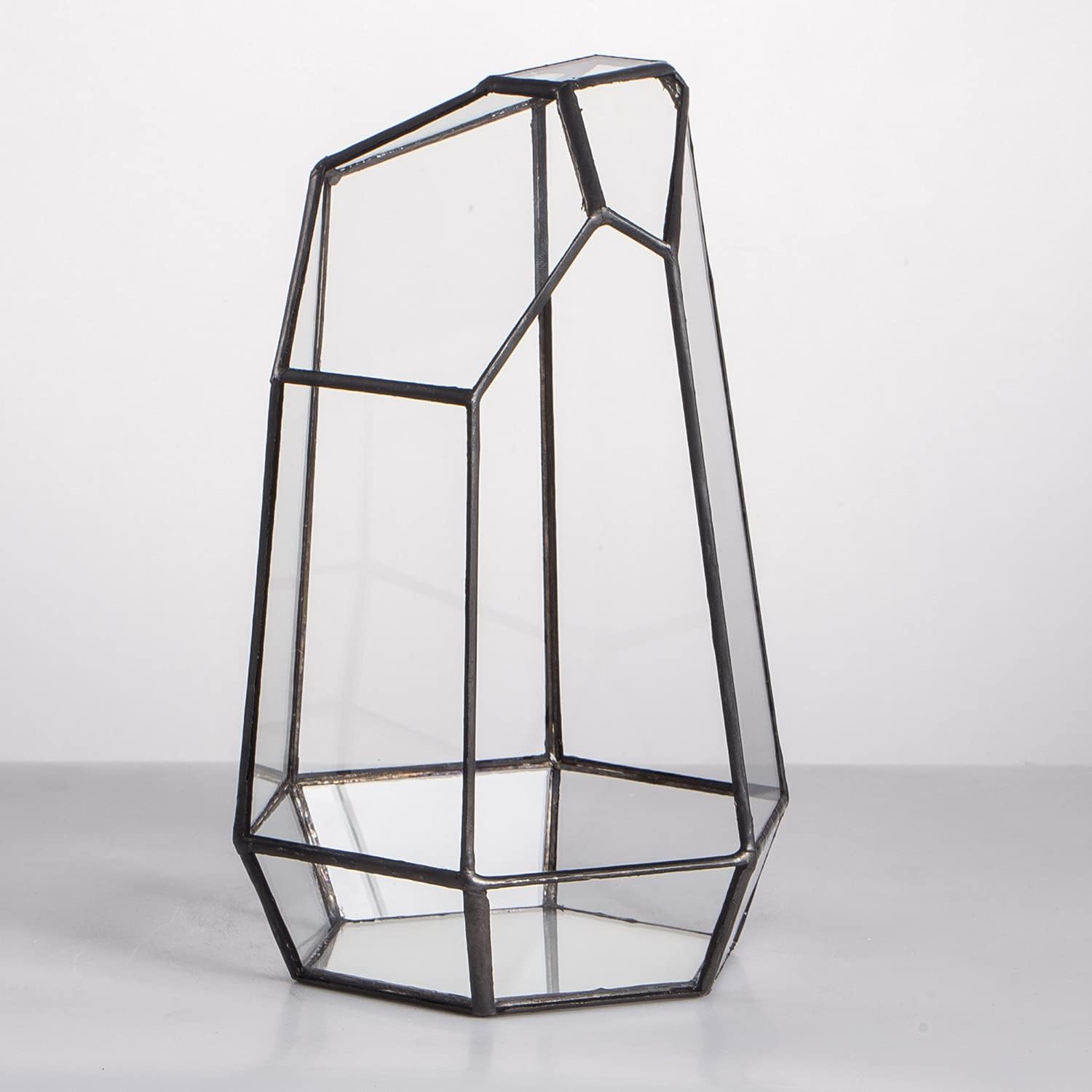 Terrarium Cube Verre Cuivre – Plantes Grasses Moderne - VIVARIUM PRO