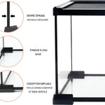 Aquarium Terrarium 2 en 1 – Bac Verre Transparent - VIVARIUM PRO