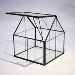 Terrarium Maison Verre Laiton Porte – Plantes Succulentes DIY - VIVARIUM PRO