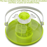 Maison d'Élevage pour Escargots et Reptiles – Boîte d'Alimentation ABS/PC Transparent avec Poignée - VIVARIUM PRO