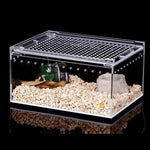 Boîte d'Élevage Reptiles Acrylique – Terrarium Transparent Multifonction - VIVARIUM PRO