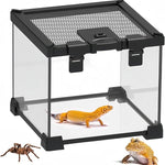 Terrarium d'Alimentation Reptiles – Double Porte Magnétique - VIVARIUM PRO