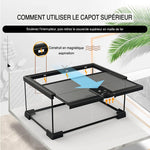 Mini Terrarium Verre – Boîte Élevage Reptiles Verrou Magnétique - VIVARIUM PRO