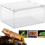 Boîte d'Élevage Reptiles Acrylique – Terrarium Transparent Multifonction - VIVARIUM PRO