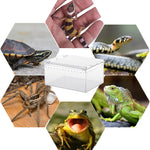 Boîte d'Élevage Reptiles Acrylique – Terrarium Transparent Multifonction - VIVARIUM PRO