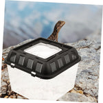 Terrarium Tortue – Boîte d'Alimentation Plastique Transparent - VIVARIUM PRO