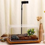 Boîte d'Élevage Reptiles Acrylique – Terrarium Transparent Multifonction - VIVARIUM PRO
