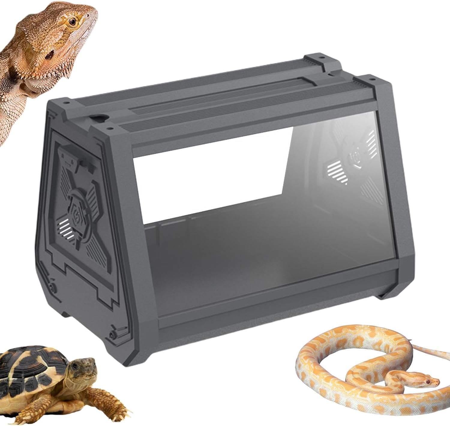 Terrarium Compact Blanc – Gecko