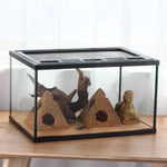 Aquarium Terrarium 2 en 1 – Bac Verre Transparent - VIVARIUM PRO