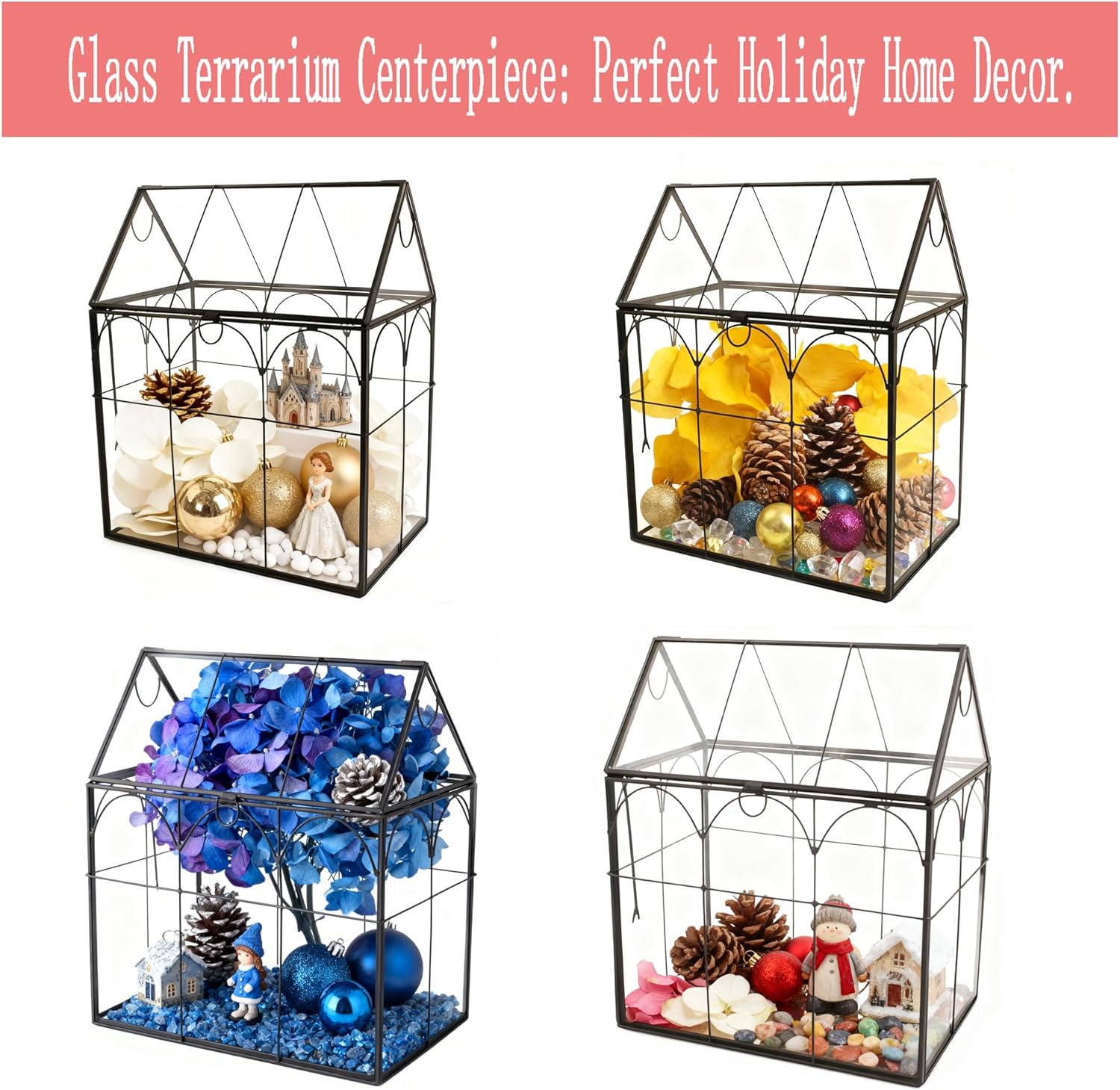 Terrarium Maison Fait Main Couvercle Pivotant – Grande Serre - VIVARIUM PRO