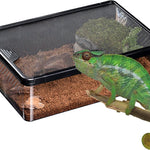 Boîte d'Élevage Reptiles PC Robuste – Terrarium Transparent - VIVARIUM PRO