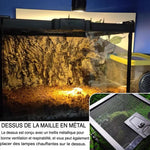 Terrarium d'Alimentation Reptiles – Double Porte Magnétique - VIVARIUM PRO