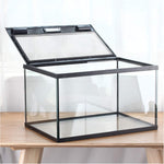 Aquarium Terrarium 2 en 1 – Bac Verre Transparent - VIVARIUM PRO