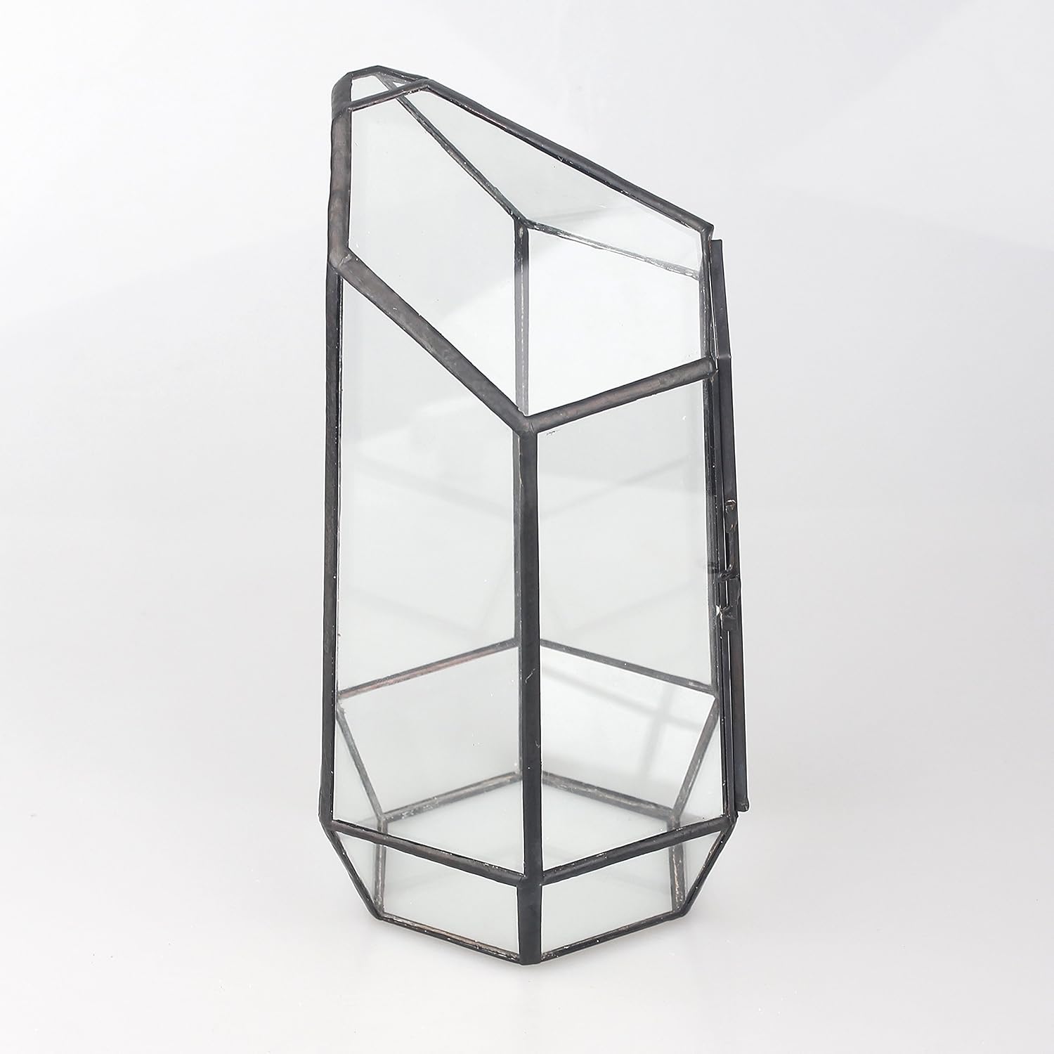 Terrarium Cube Verre Cuivre – Plantes Grasses Design - VIVARIUM PRO