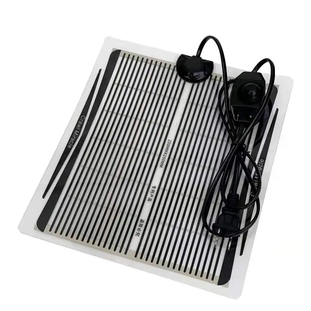 Tapis Chauffant Terrarium Reptiles PVC Température Réglable