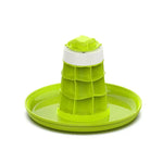 Maison d'Élevage pour Escargots et Reptiles – Boîte d'Alimentation ABS/PC Transparent avec Poignée