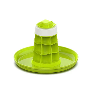 Maison d'Élevage pour Escargots et Reptiles – Boîte d'Alimentation ABS/PC Transparent avec Poignée