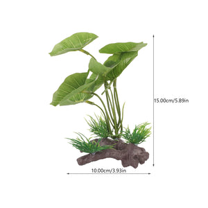 Plante Terrarium Artificielle Plastique