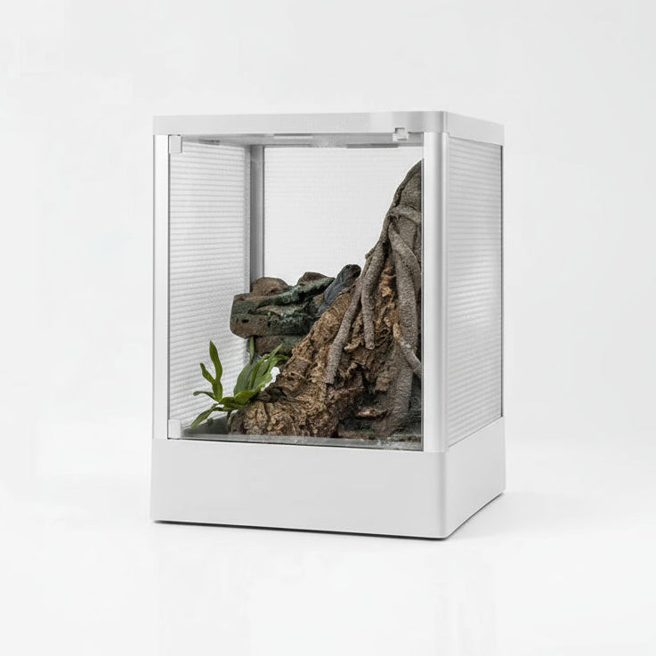 Terrarium pour Tortue et Reptiles avec Ventilation Sécurisée
