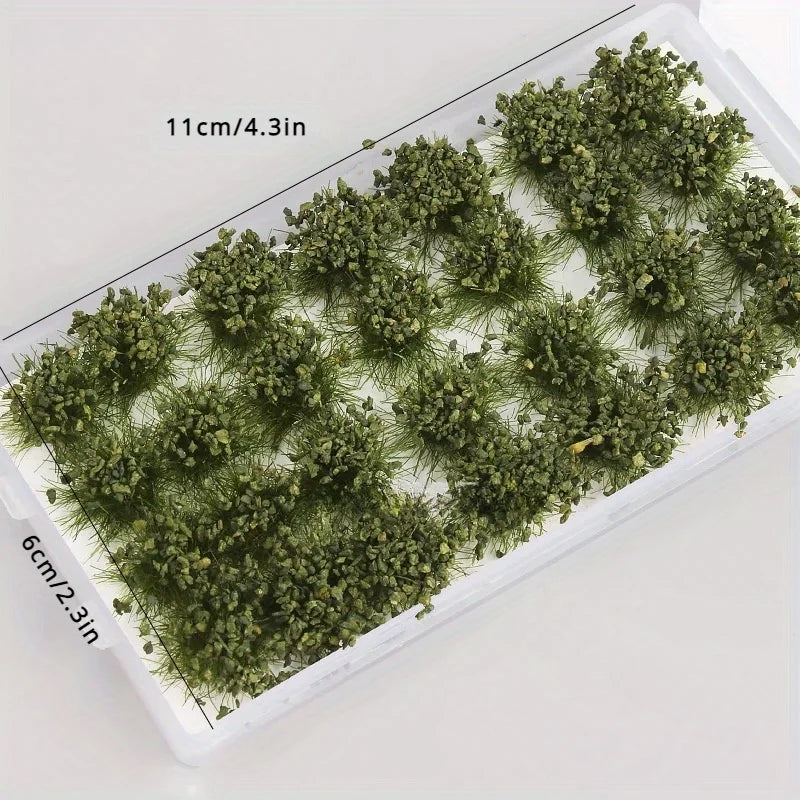 Lot de 56 Touffes d'Herbe Ultra-Réalistes - VIVARIUM PRO