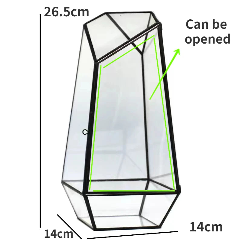 Terrarium Plante Verre et Cuivre Fait Main Style Vintage - VIVARIUM PRO