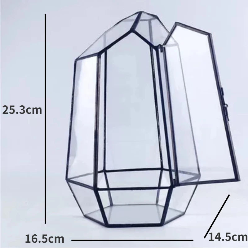 Terrarium Plante Verre et Cuivre Fait Main Style Vintage - VIVARIUM PRO