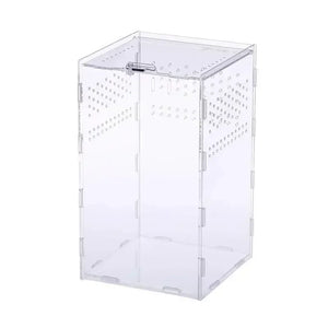 Terrarium Acrylique – Boîte d'Élevage Reptiles Transparent