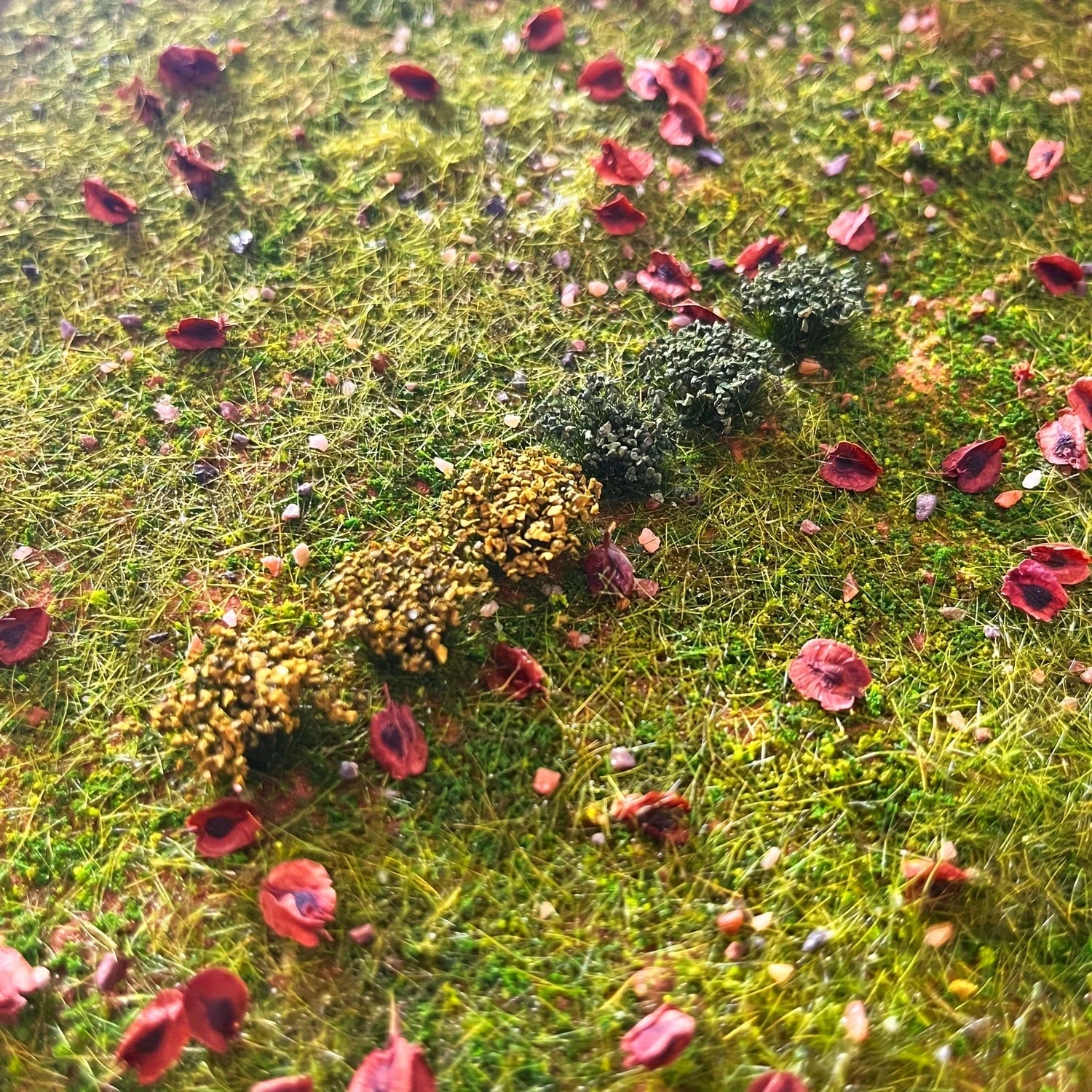 Lot de 56 Touffes d'Herbe Ultra-Réalistes - VIVARIUM PRO