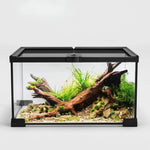 Aquarium Terrarium 2 en 1 – Bac Verre Transparent - VIVARIUM PRO