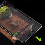 Terrarium Transparent Anti-Évasion pour Reptiles et Amphibiens - VIVARIUM PRO