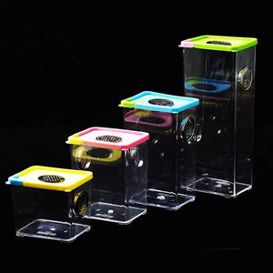Boîte d'Élevage Reptiles Acrylique – Terrarium Ventilé