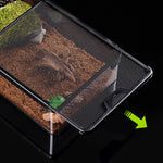 Boîte d'Élevage Reptiles PC Robuste – Terrarium Transparent