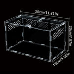 Terrarium Acrylique Transparent pour Reptiles