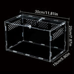 Terrarium Acrylique Transparent pour Reptiles