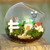 Vase Boules de Verre Borosilicate – Terrarium Moderne Bouche Ouverte