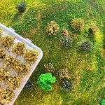 Lot de 56 Touffes d'Herbe Ultra-Réalistes - VIVARIUM PRO