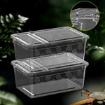 Terrarium Déplacement – Boîte Élevage Empilable Reptiles
