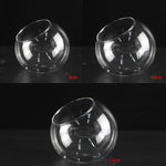 Vase Boules de Verre Borosilicate – Terrarium Moderne Bouche Ouverte - VIVARIUM PRO