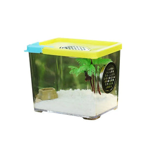 Boîte d'Élevage Reptiles Acrylique – Terrarium Ventilé