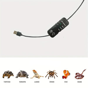 Coussin Chauffant USB Reptiles – Contrôleur Température Réglable