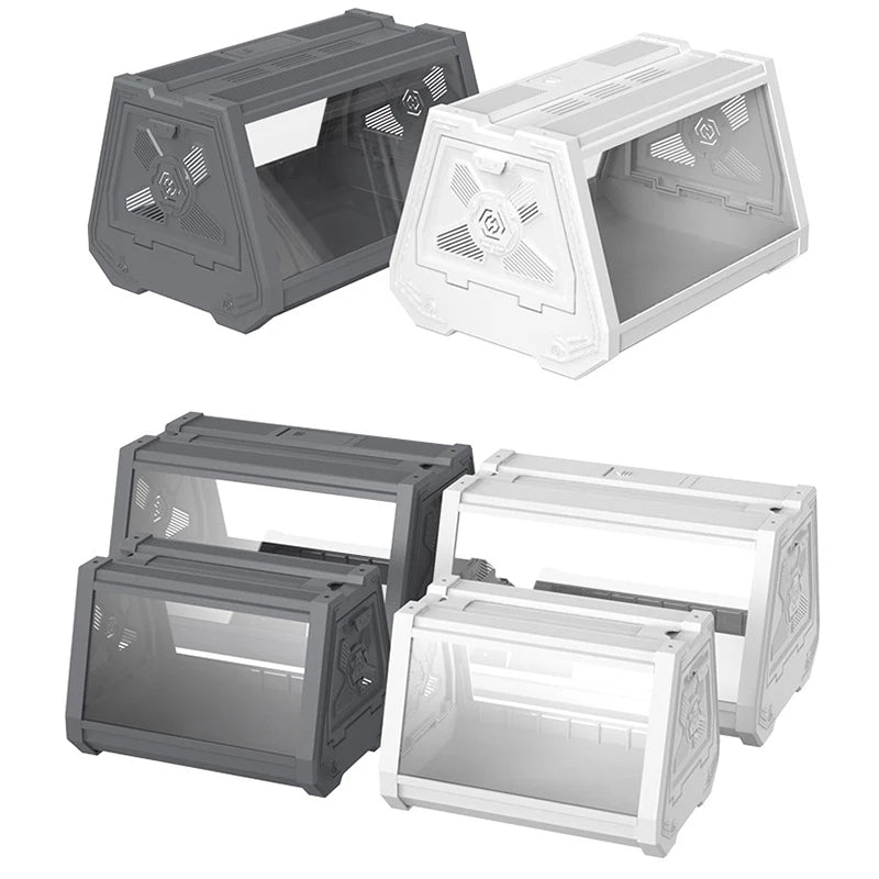 Terrarium Compact Blanc – Gecko