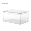 Boîte d'Élevage Reptiles Acrylique – Terrarium Transparent Multifonction