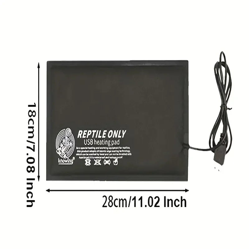 Coussin Chauffant USB Reptiles – Contrôleur Température Réglable