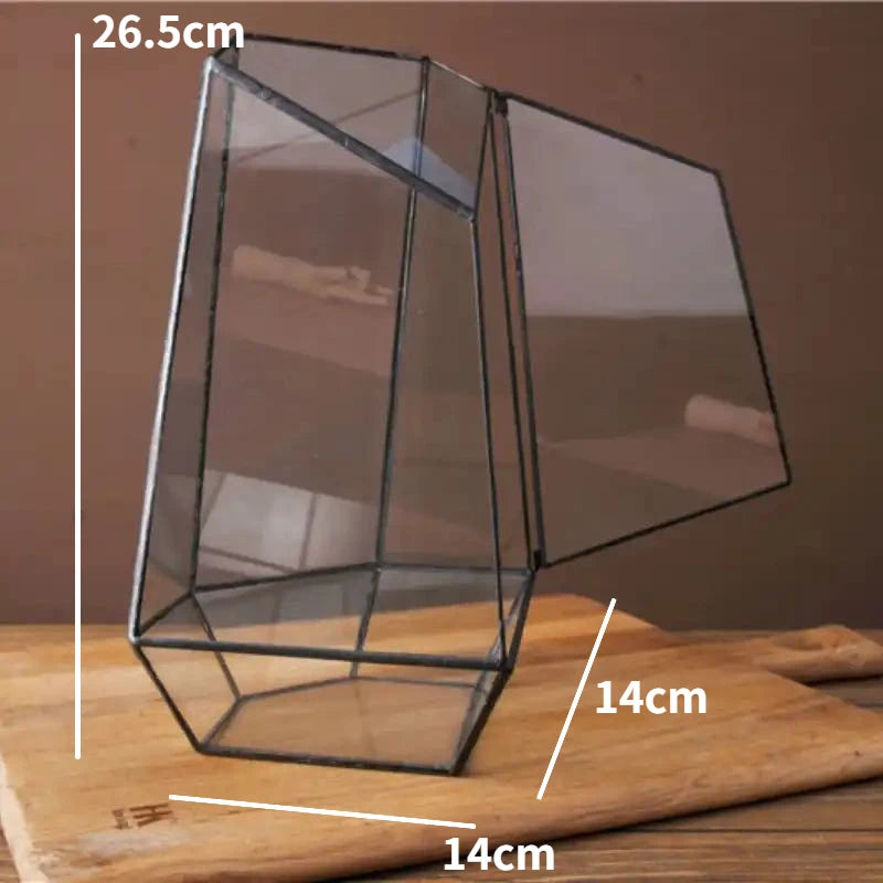 Terrarium Plante Verre et Cuivre Fait Main Style Vintage - VIVARIUM PRO