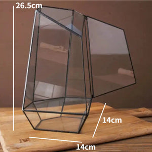 Terrarium Plante Verre et Cuivre Fait Main Style Vintage - VIVARIUM PRO